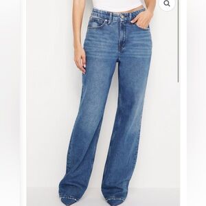Good American relaxed 90’s size 16 32”inseam